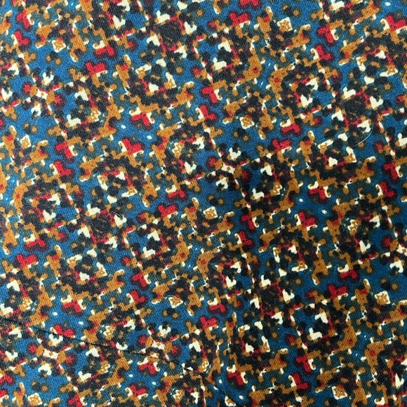 LuLaRose Dress W/ Blue Cardigan Sweater - Picture 4 of 4